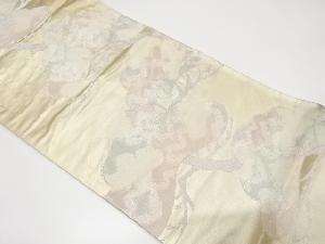 アンティーク　松模様織り出し袋帯（材料）